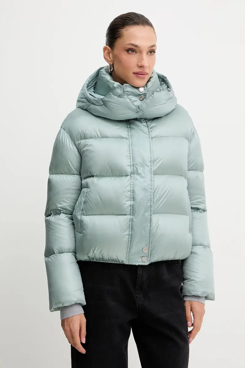 piumino donna colore marrone 2O0050.A9M0 Turchese