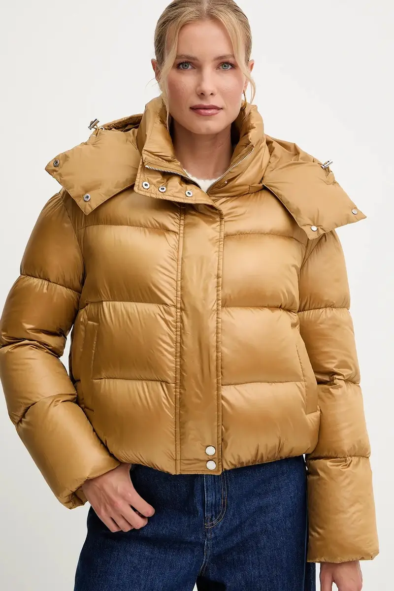 piumino donna colore marrone 2O0050.A9M0 Verde miniatura 4