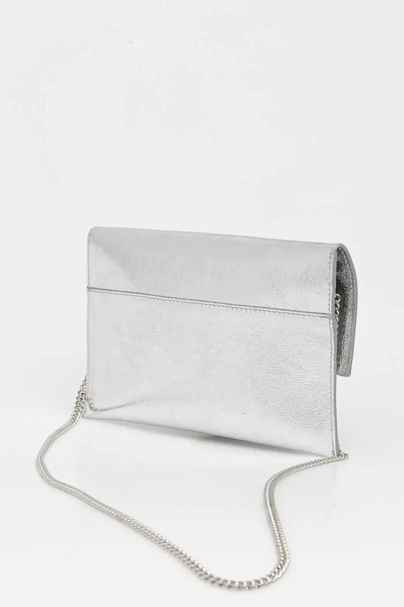 PATRIZIA PEPE Pochette Argento 3839820 miniatura 3