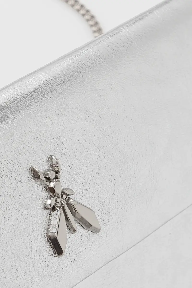 PATRIZIA PEPE Pochette Argento 3839820 miniatura 4