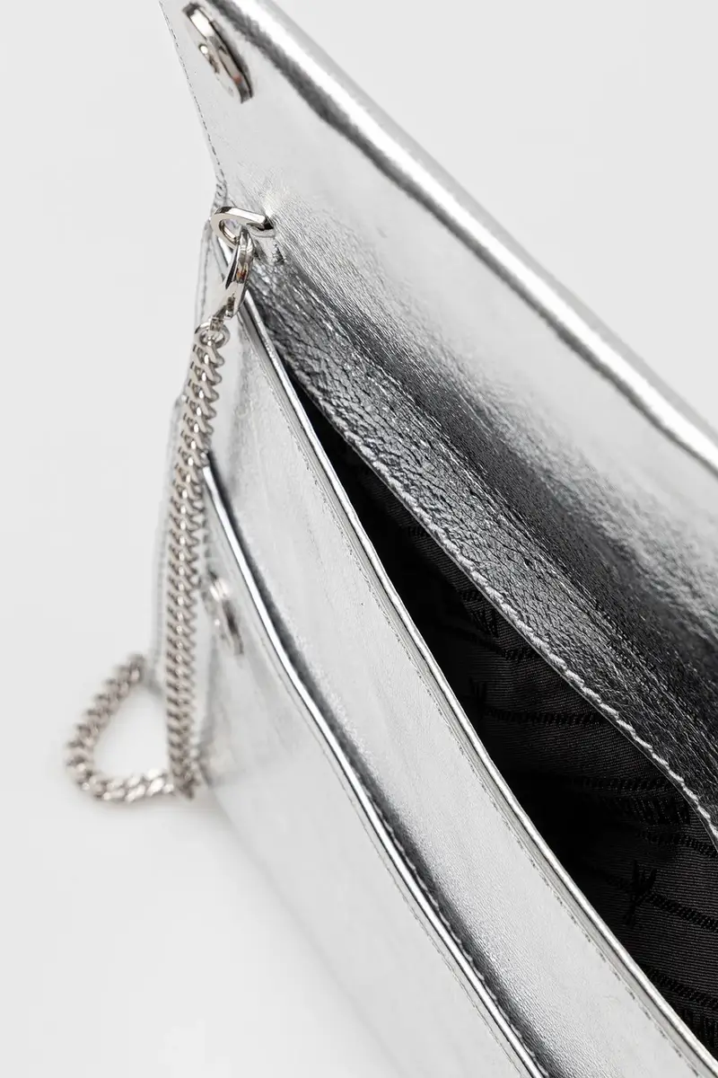 PATRIZIA PEPE Pochette Argento 3839820 miniatura 5