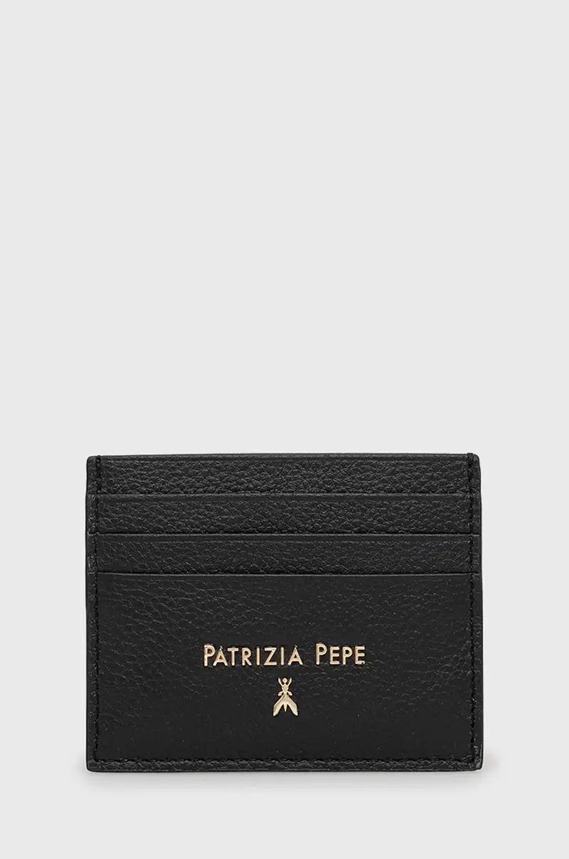 portacarte in pelle colore nero