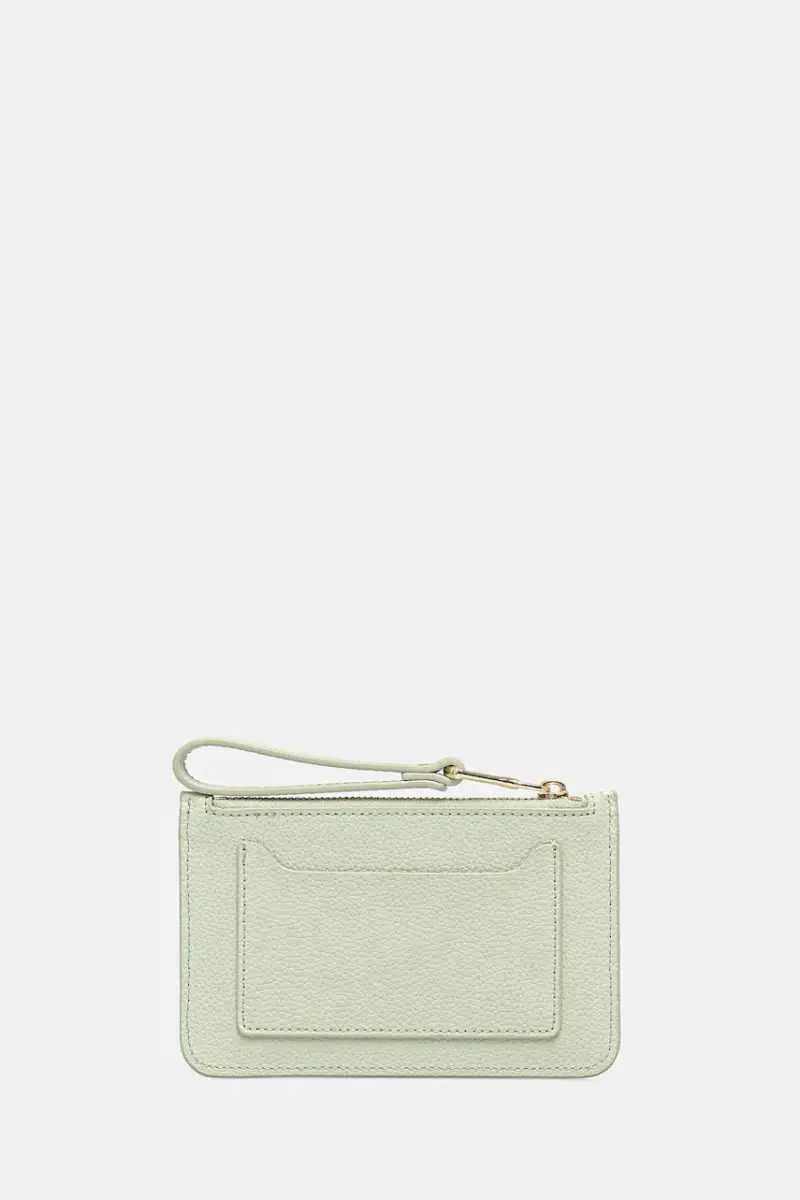 portafoglio in pelle donna colore verde 8Q0026 L001 miniatura 2