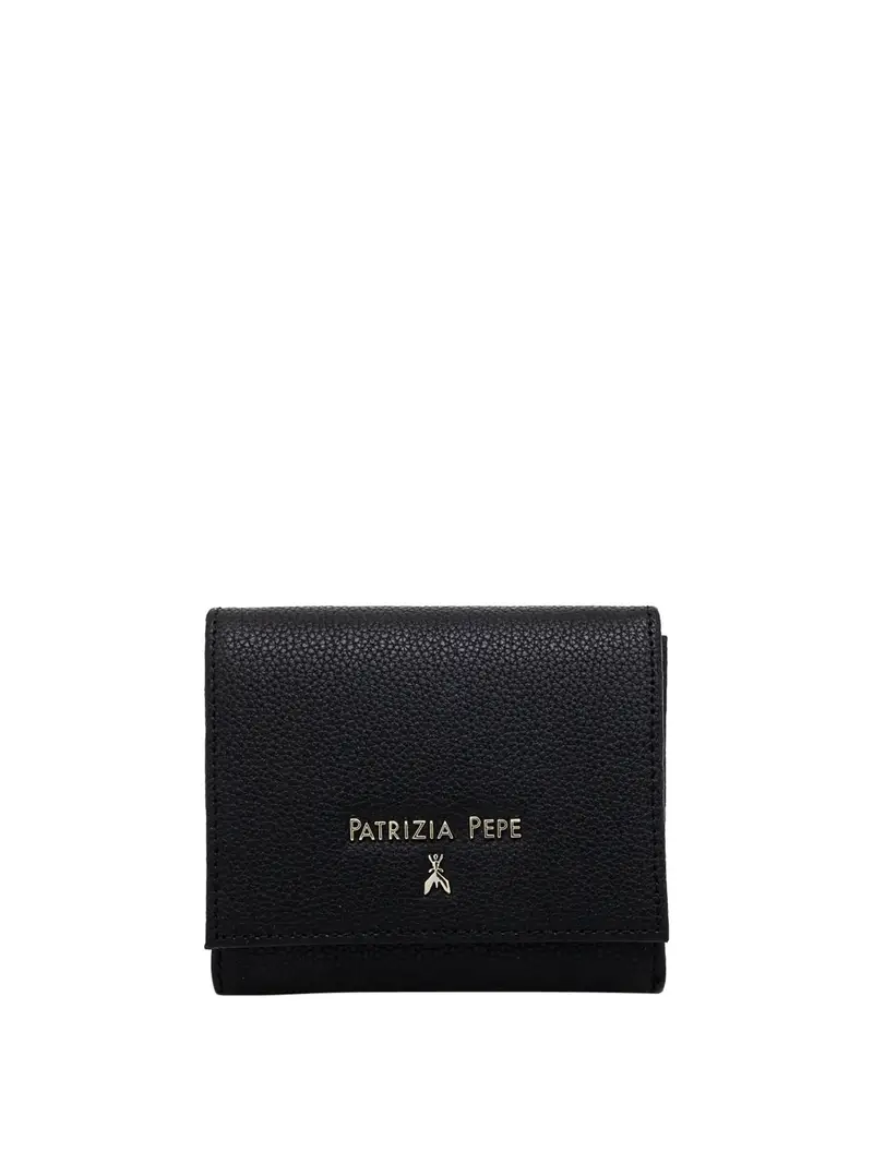 portafoglio patrizia pepe da donna - nero