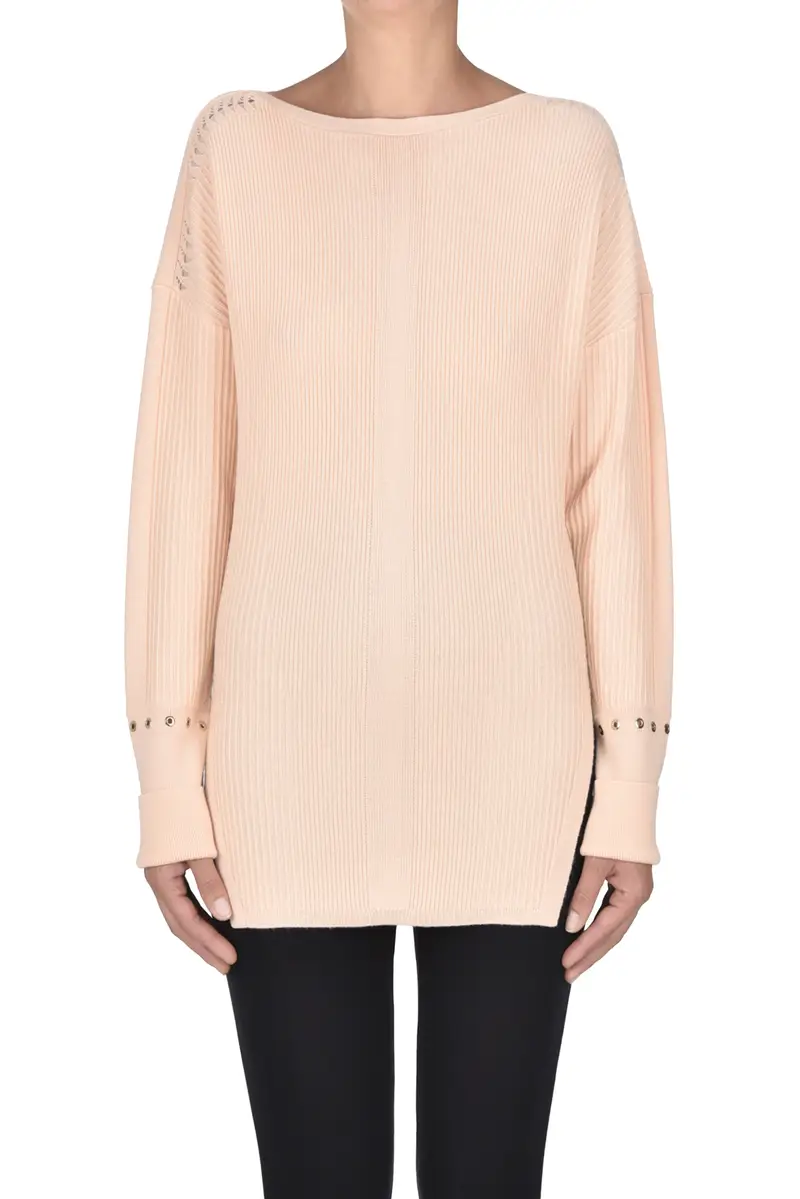 Pullover a costine Pesca