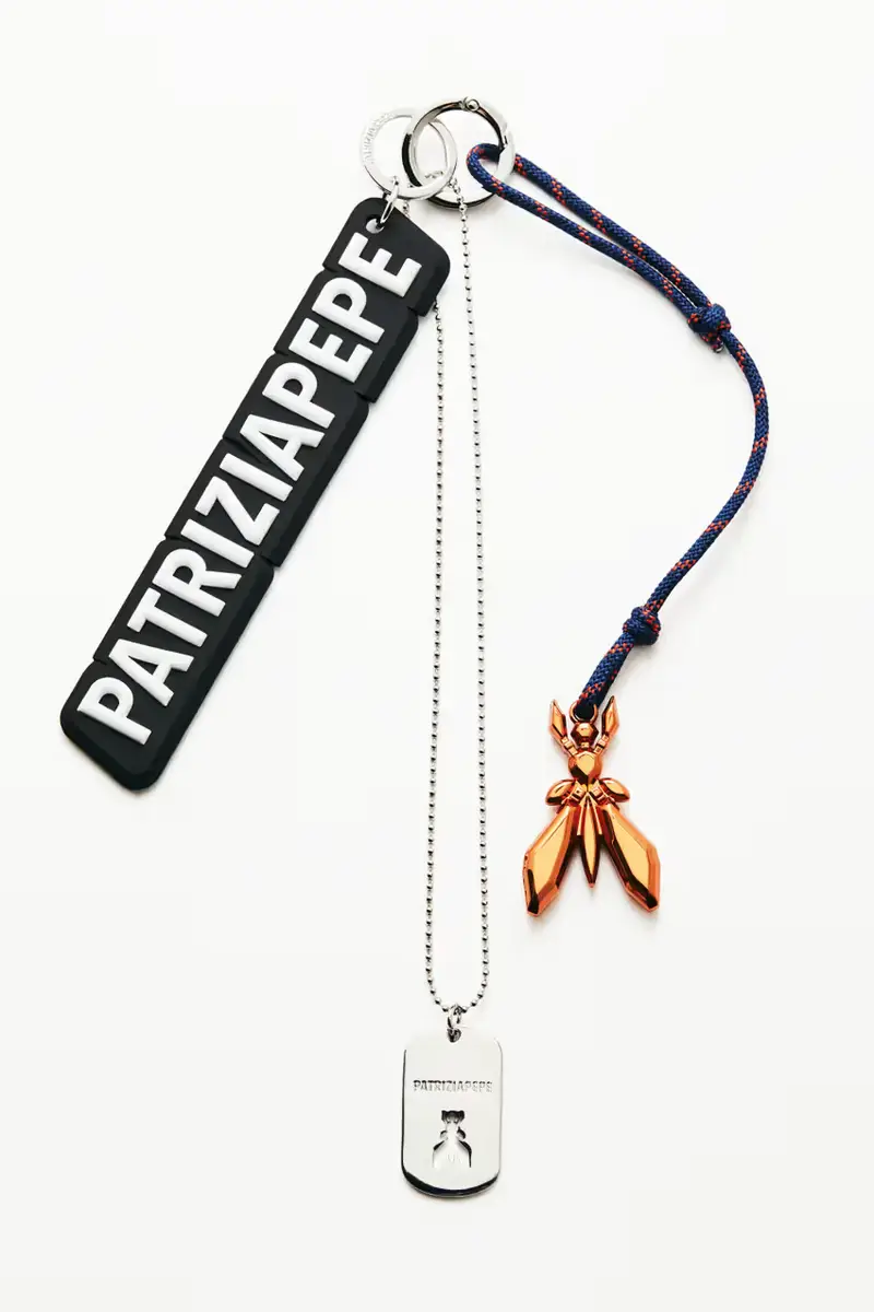 Set Portachiavi Patrizia Pepe Nero