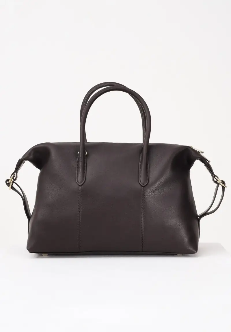 Shopper New Business marrone da donna miniatura 3