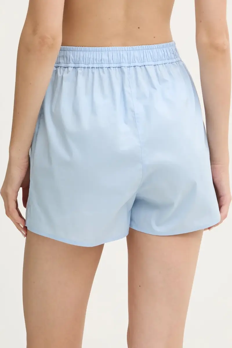 shrots pigama in lana colore blu 8I0171 AH74 miniatura 2