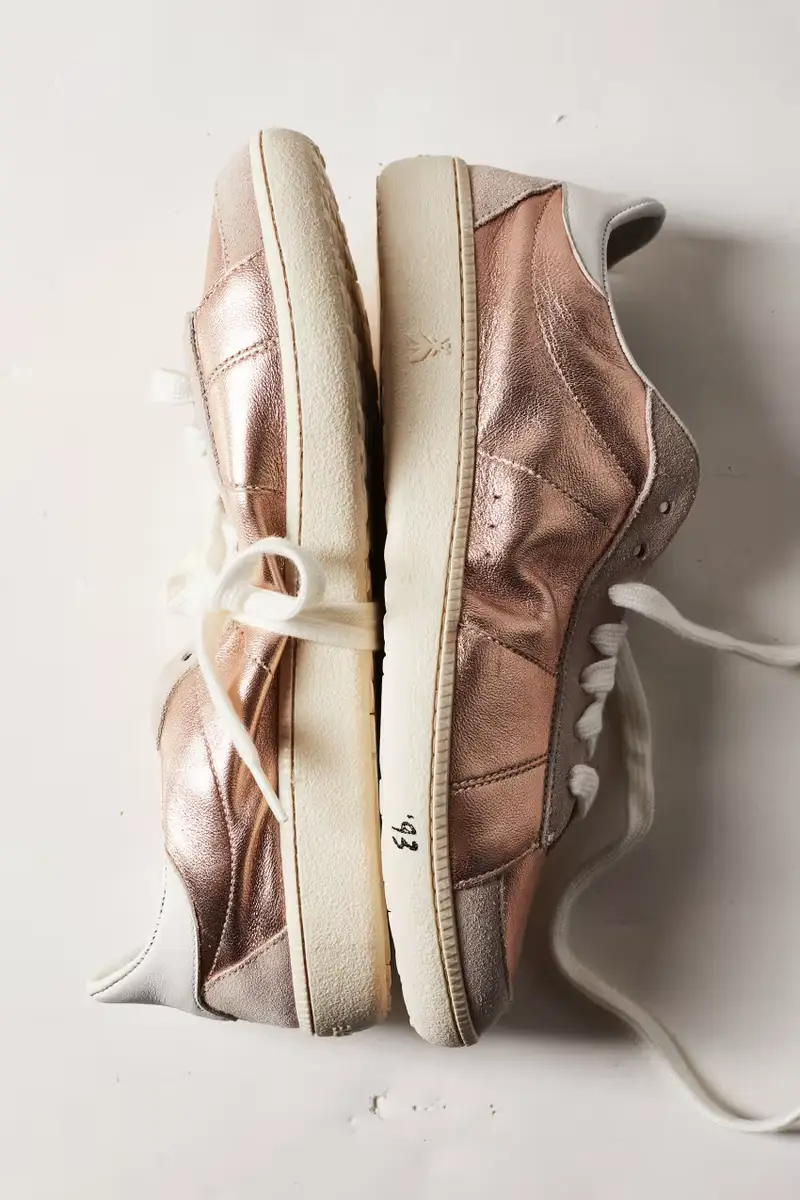 SKIN Sneakers 93 in nappa laminata Rosa