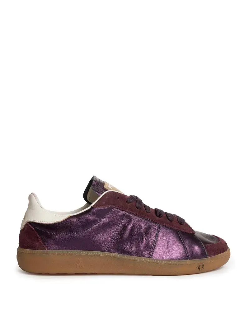 Sneakers 93 Skin In Nappa Laminata Viola