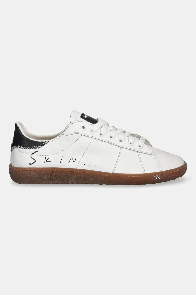 sneakers in pelle Bianco miniatura 2