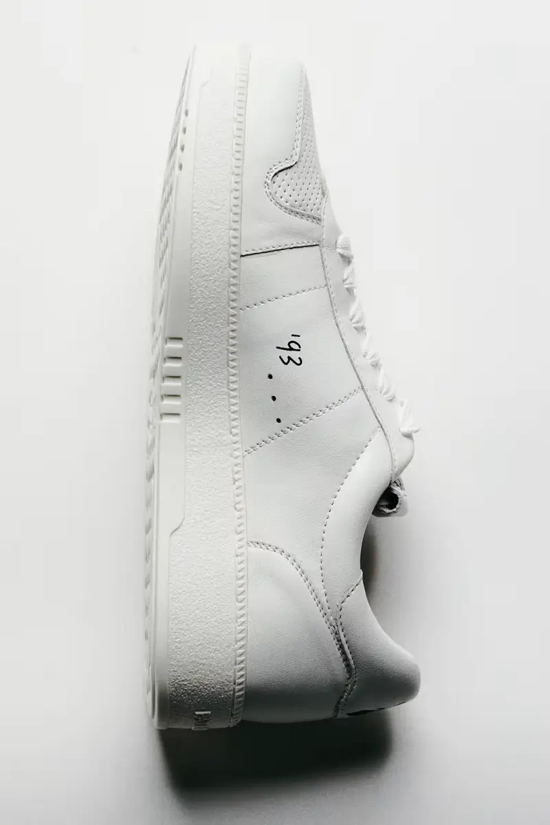 Sneakers in pelle Bianco