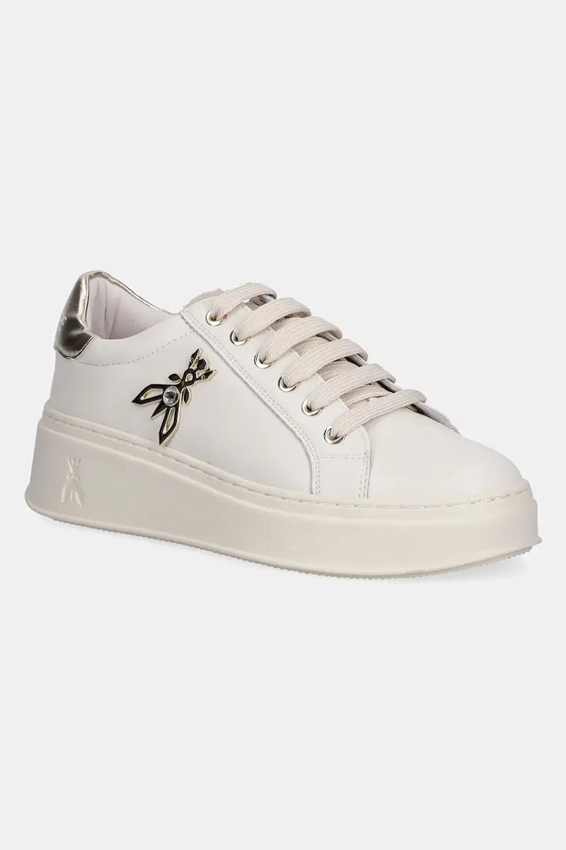 sneakers in pelle colore beige PPJ903