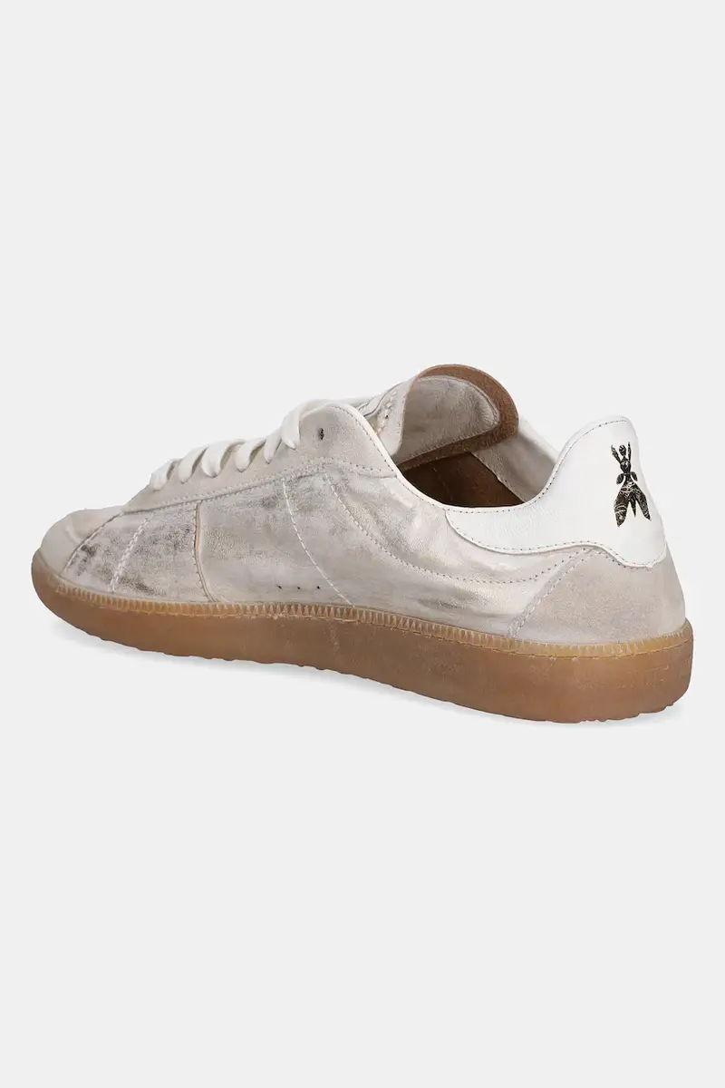 sneakers in pelle donna colore grigio 2Z0065 L168 FG46 miniatura 3