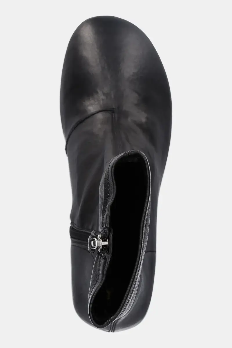 stivaletti alla caviglia in pelle donna colore nero 8Y0119 L121 K103 miniatura 4