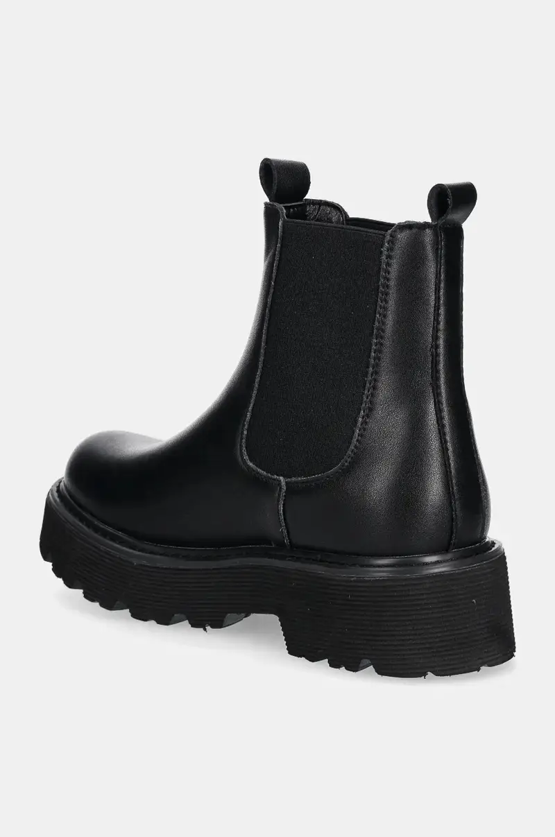 stivaletti in pelle bambino/a colore nero PPJ885 miniatura 3