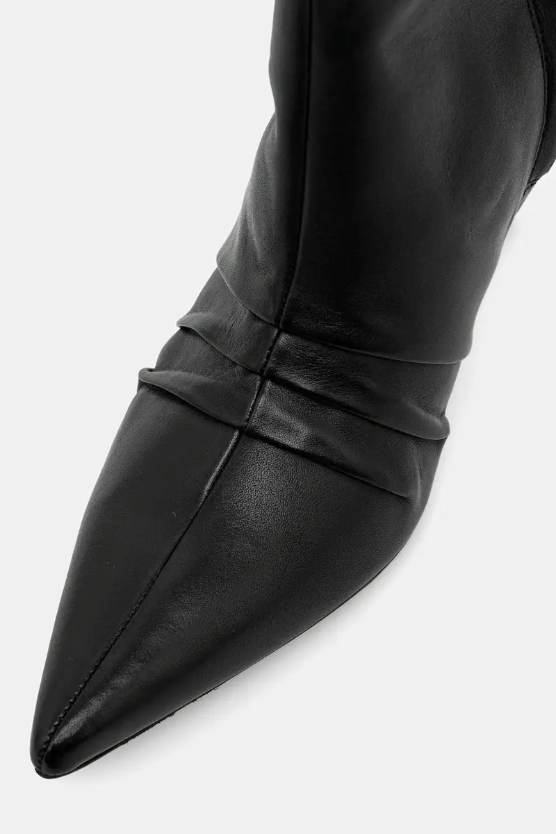 stivali in pelle donna colore nero 2Y0037 L048 K103 miniatura 4