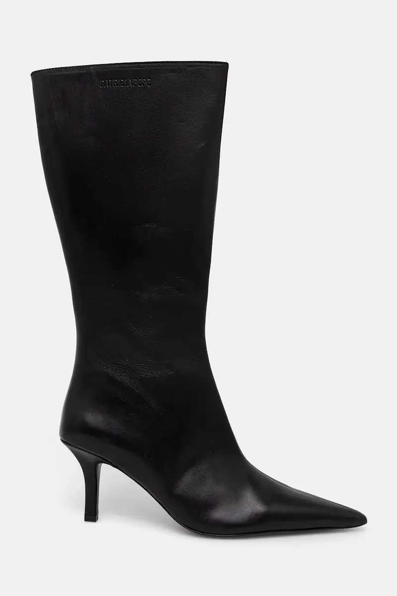 stivali in pelle donna colore nero 8Y0131 L166 K103 miniatura 2