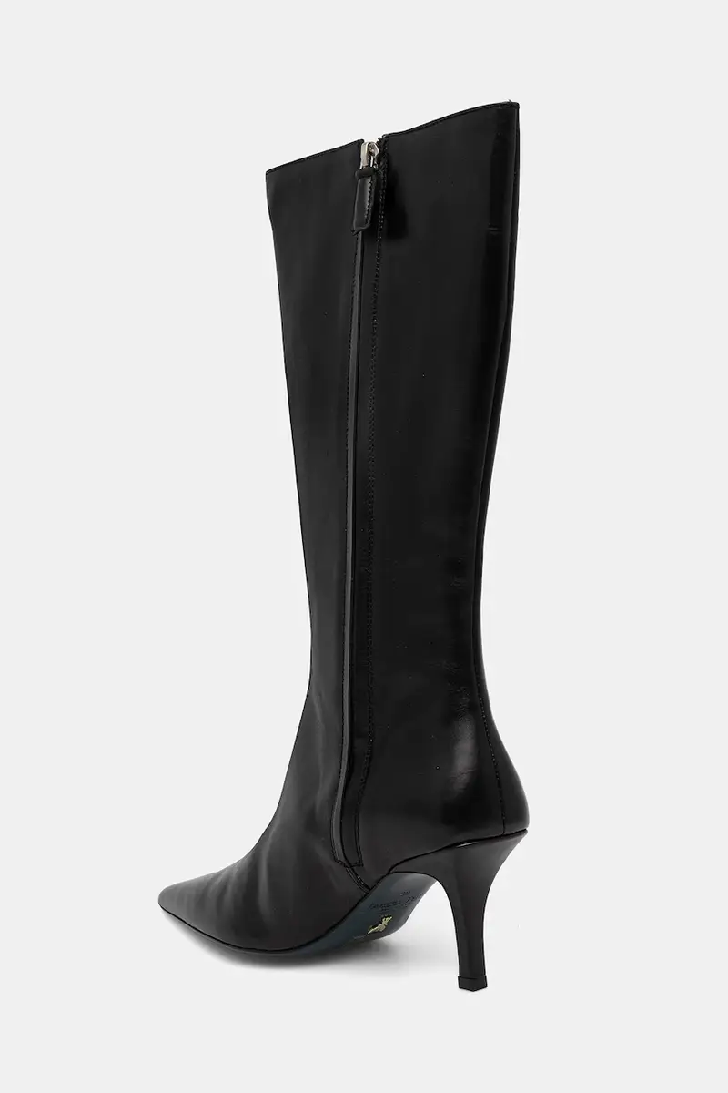 stivali in pelle donna colore nero 8Y0131 L166 K103 miniatura 3