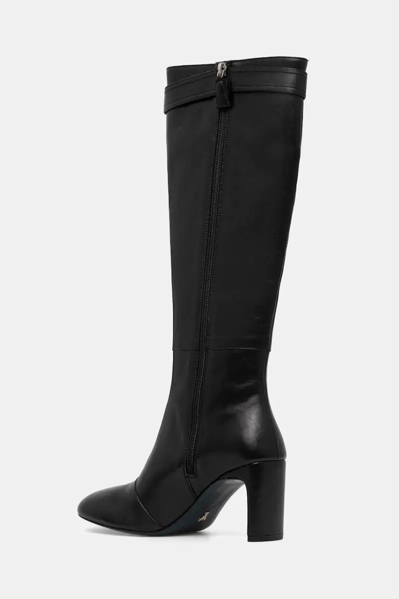 stivali in pelle Nero miniatura 3