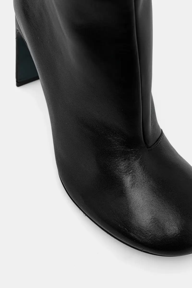 stivali in pelle Nero miniatura 4