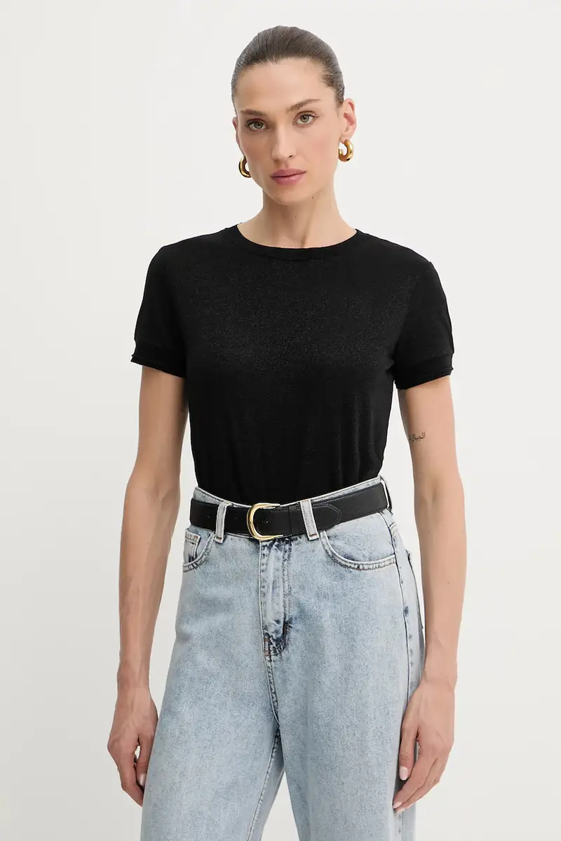 t-shirt colore grigio 8K0278 K128 Nero