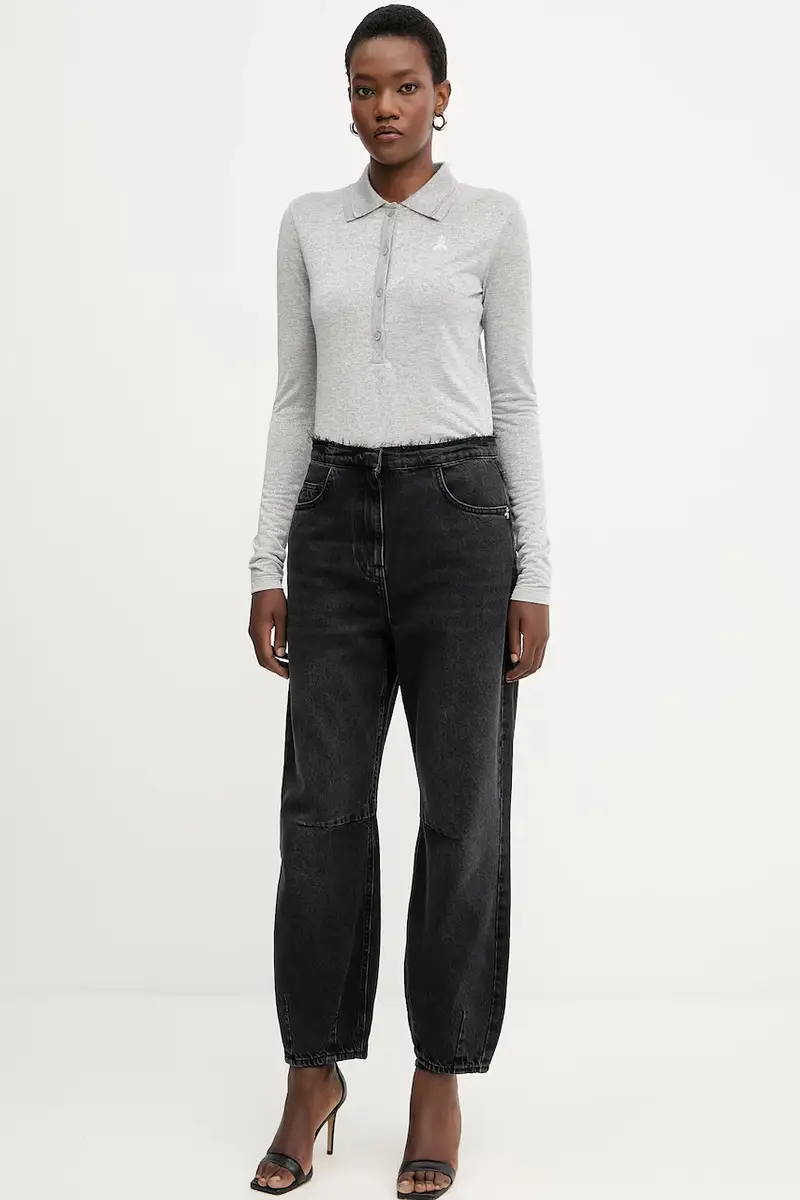 PATRIZIA PEPE T-shirt Donna Grigio 3841945 miniatura 2