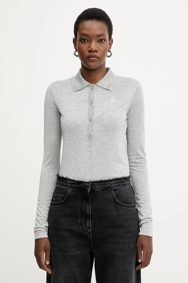 PATRIZIA PEPE T-shirt Donna Grigio 3841945