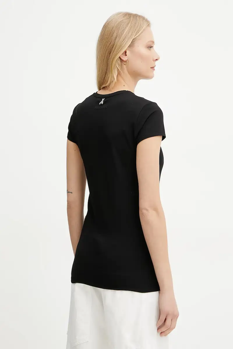 PATRIZIA PEPE T-shirt Donna Nero 3336754 miniatura 2