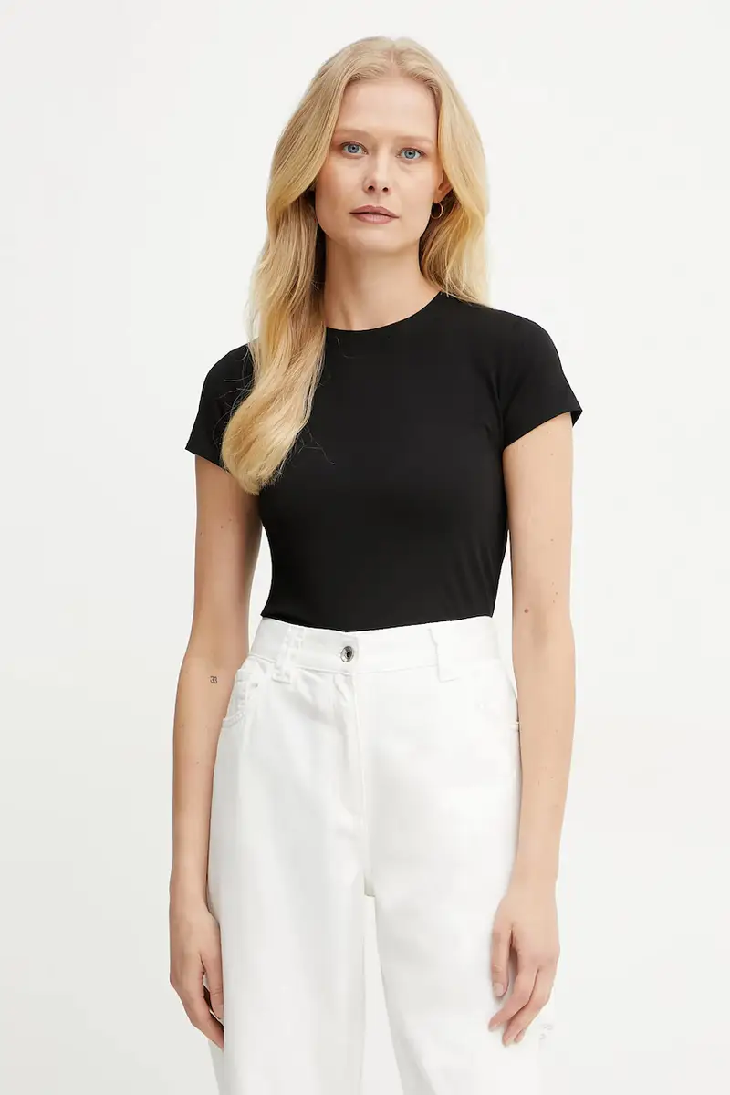 PATRIZIA PEPE T-shirt Donna Nero 3336754