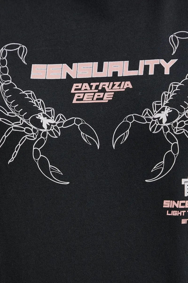 PATRIZIA PEPE T-shirt Donna Nero 3335890 miniatura 5
