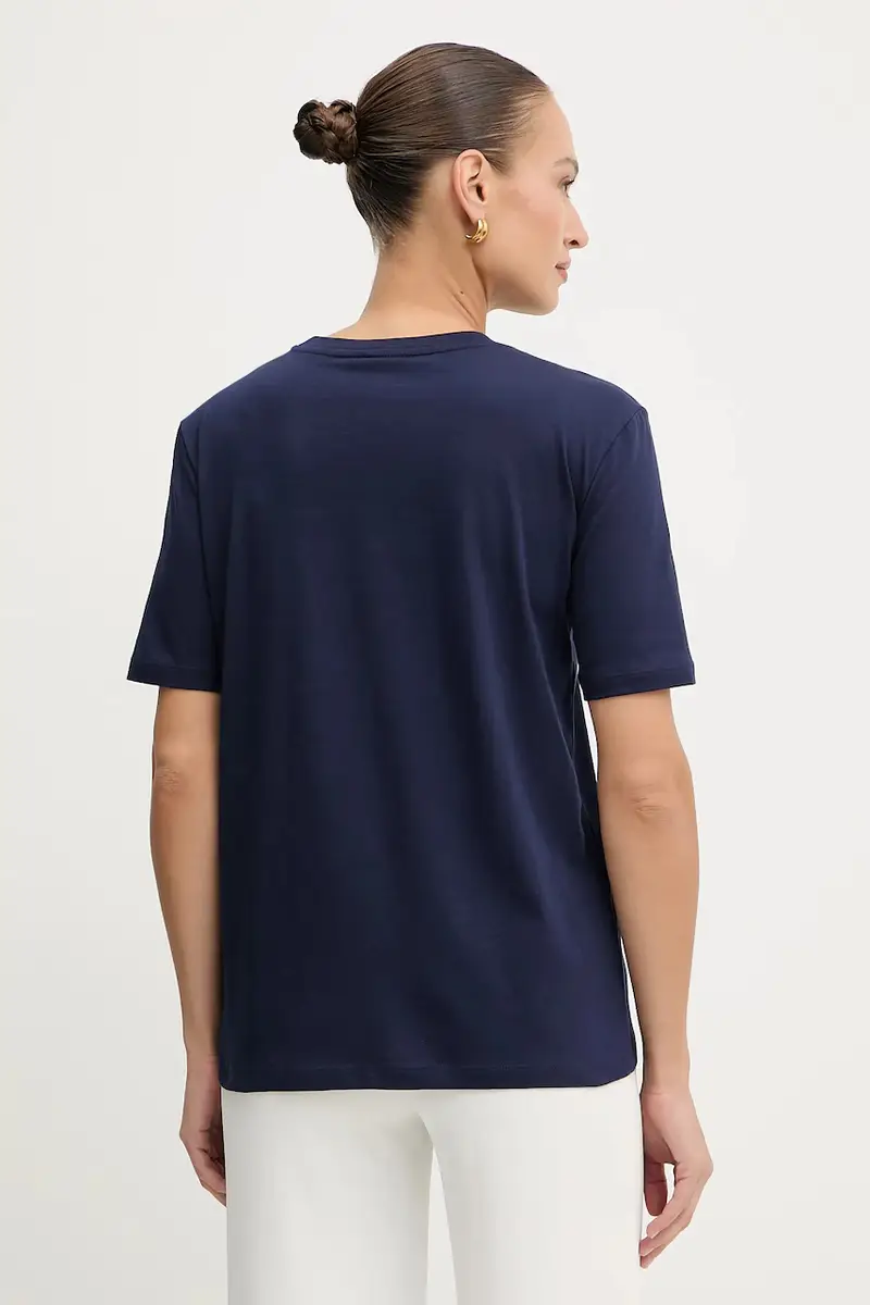 PATRIZIA PEPE T-shirt Donna Blu 3841037 miniatura 3