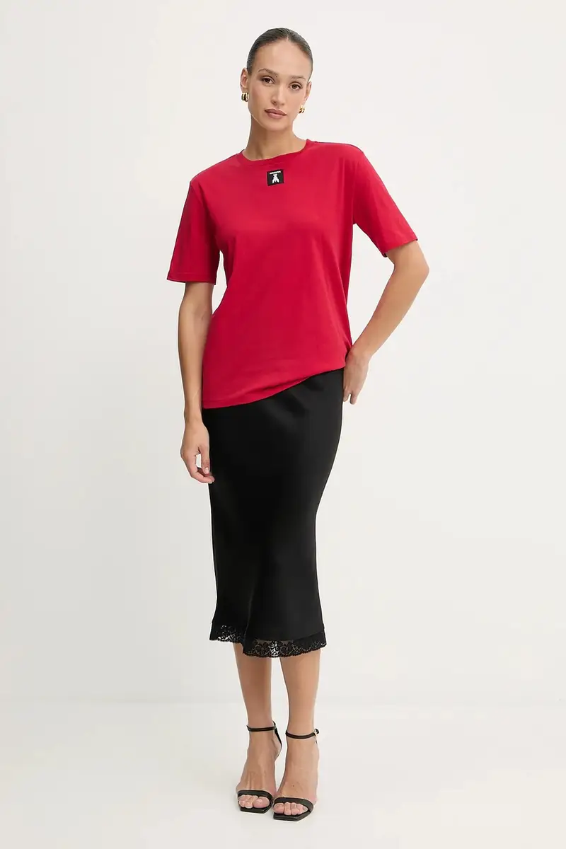 PATRIZIA PEPE T-shirt Donna Nero 3848471 miniatura 2