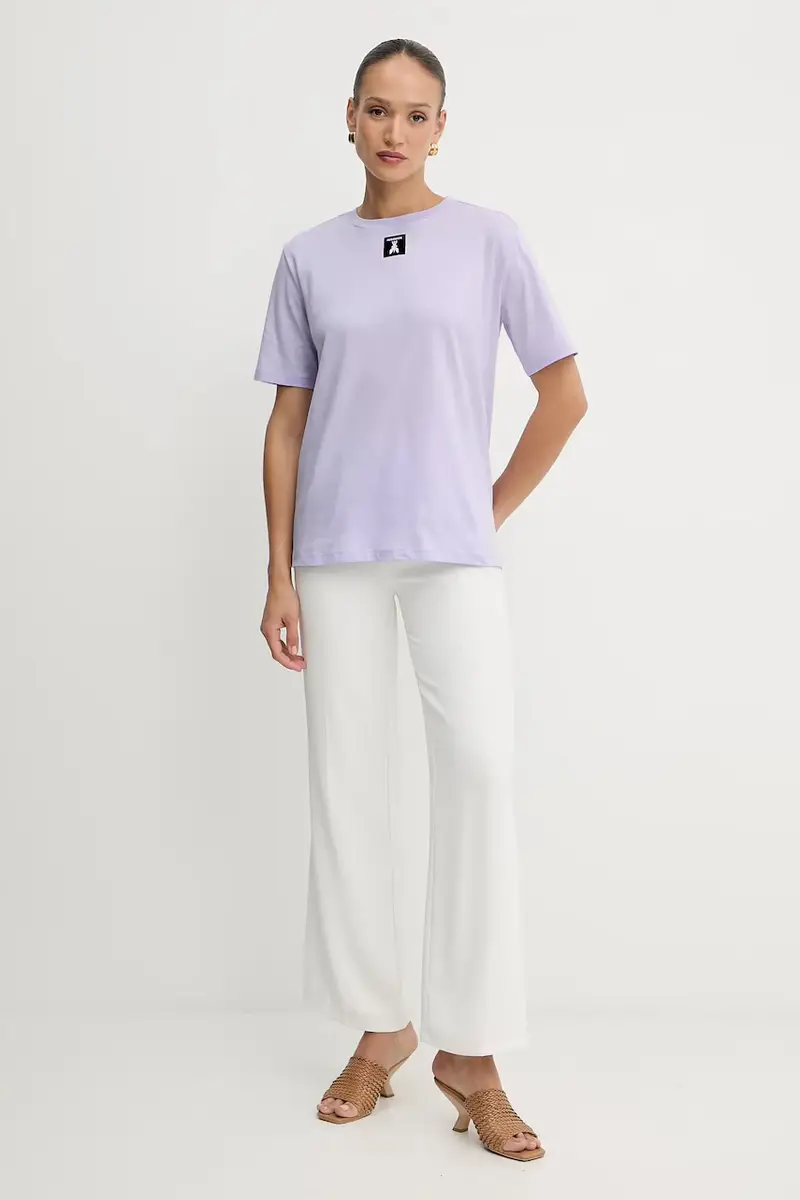 PATRIZIA PEPE T-shirt Donna Nero 3849280 miniatura 2