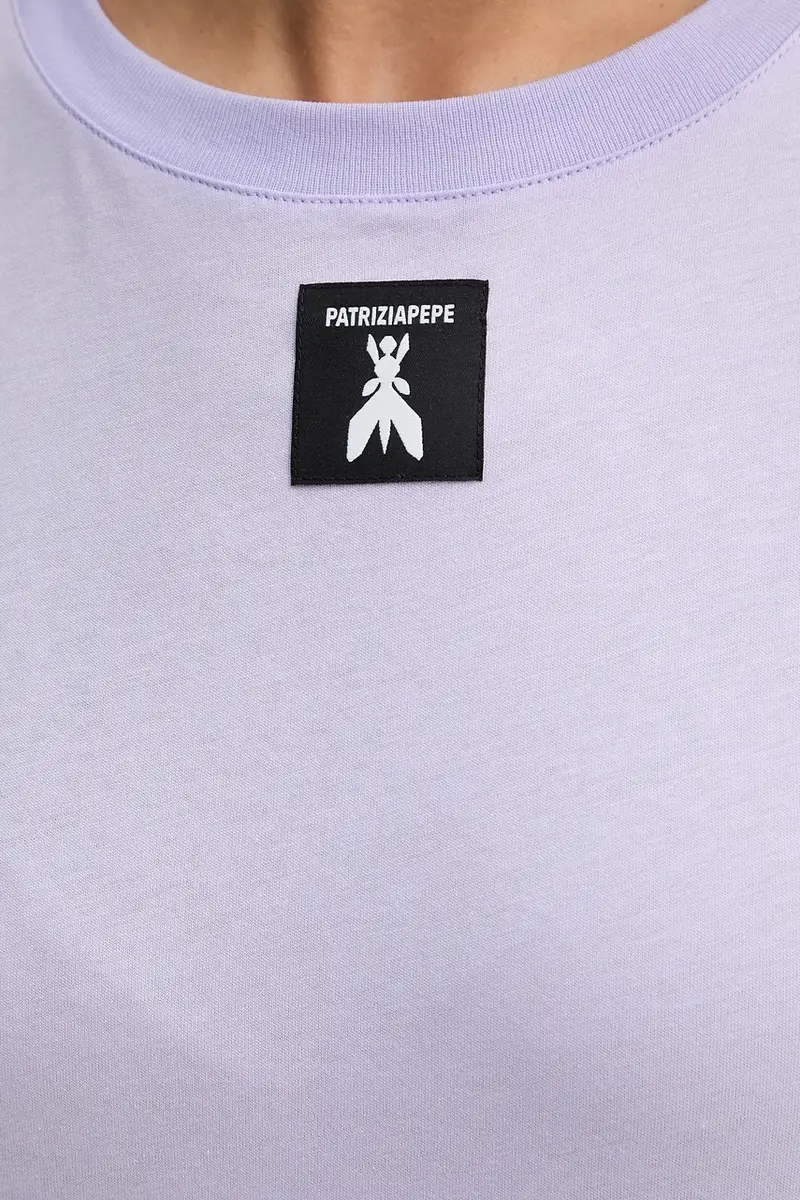 PATRIZIA PEPE T-shirt Donna Nero 3849280 miniatura 5