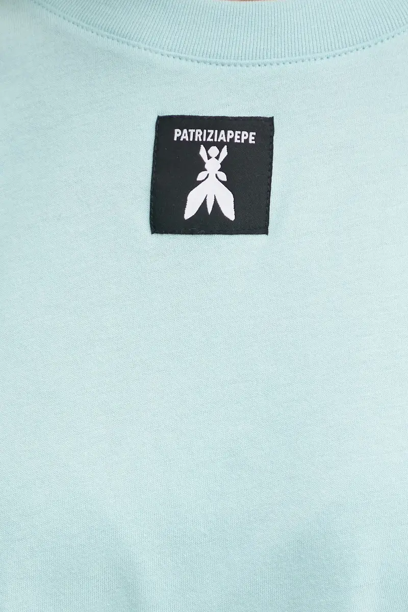 PATRIZIA PEPE T-shirt Donna Turchese 3348811 miniatura 5