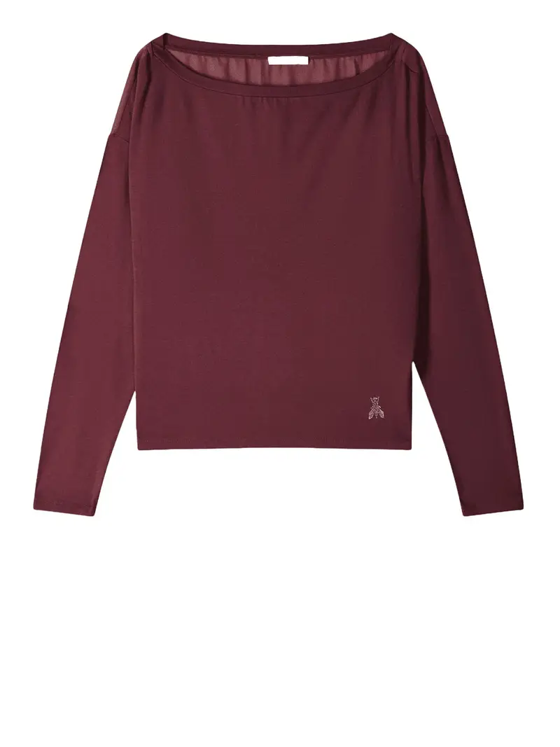 PATRIZIA PEPE T-shirt Donna Bordeaux 2960269