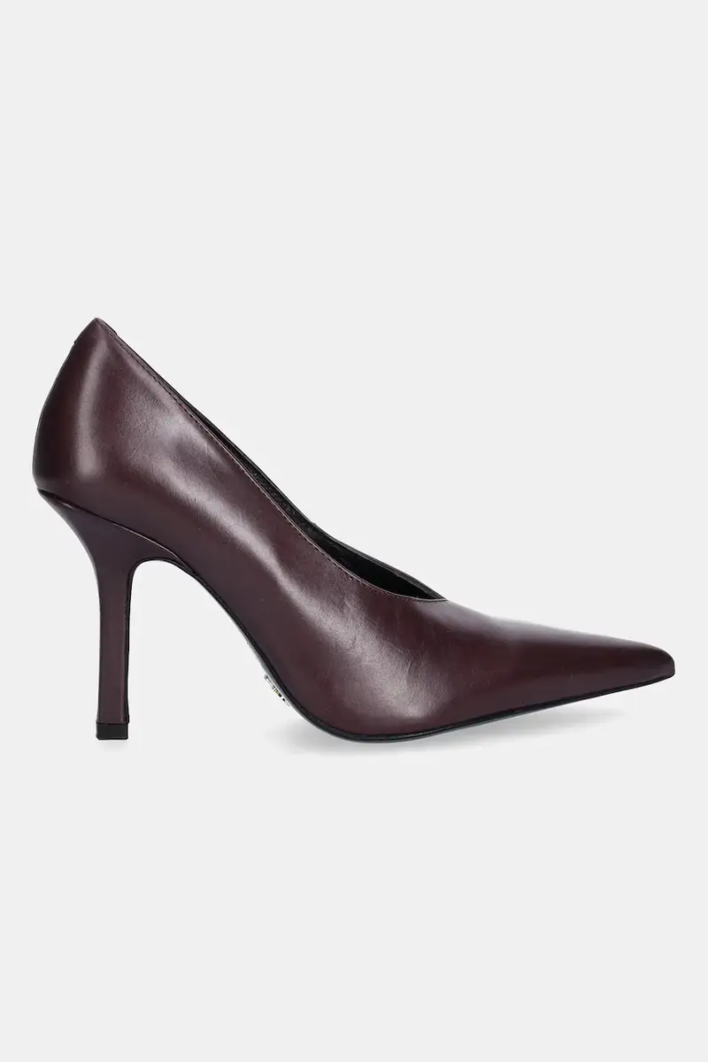 tacchi in pelle Granata miniatura 2