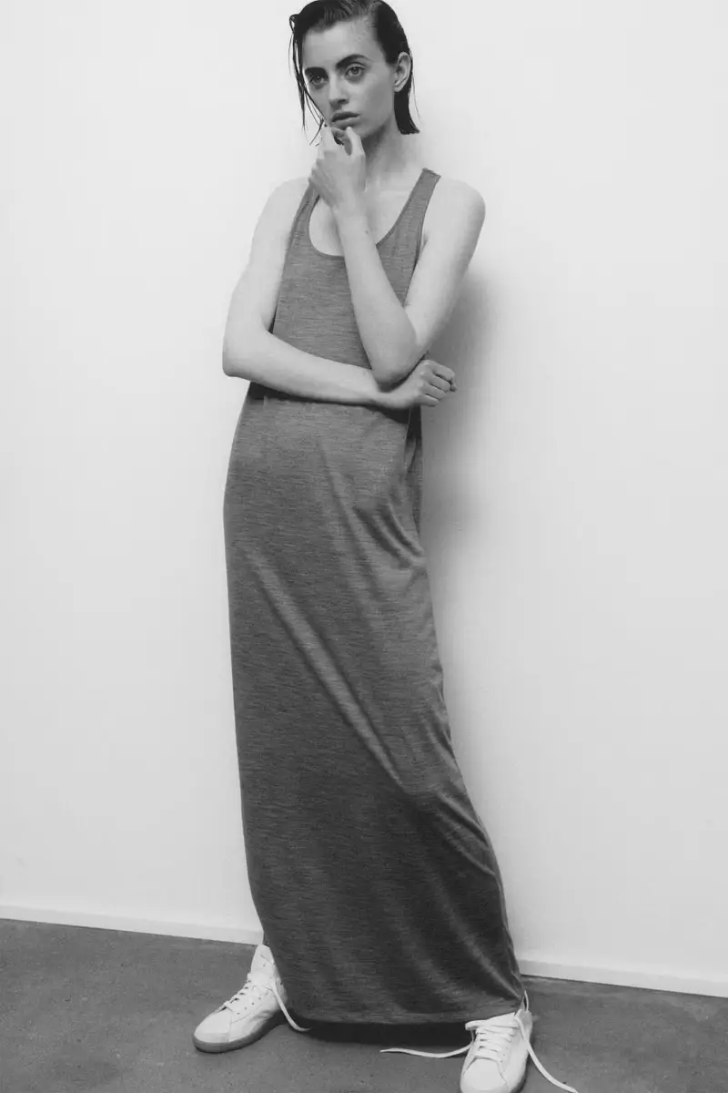 The Long Tanktop Dress Grigio