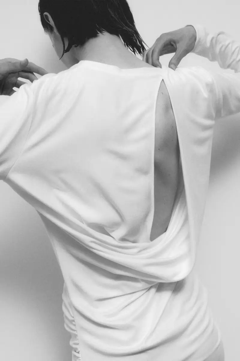 The Mini Jersey Dress Bianco