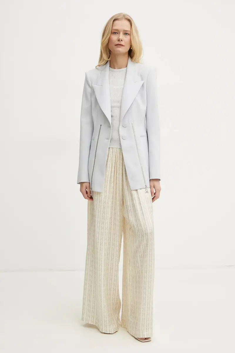 PATRIZIA PEPE Top Donna Grigio 3137563 miniatura 2