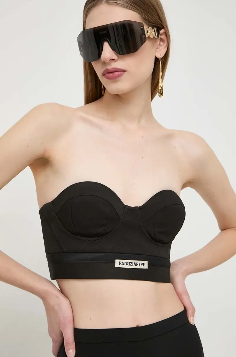 PATRIZIA PEPE Top Donna Nero 2228878