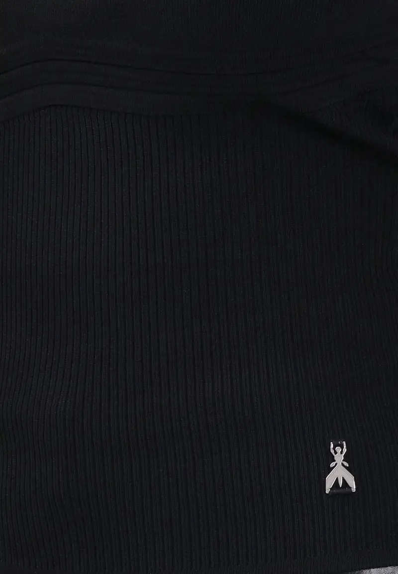 PATRIZIA PEPE Top Donna Denim 3176404 miniatura 3