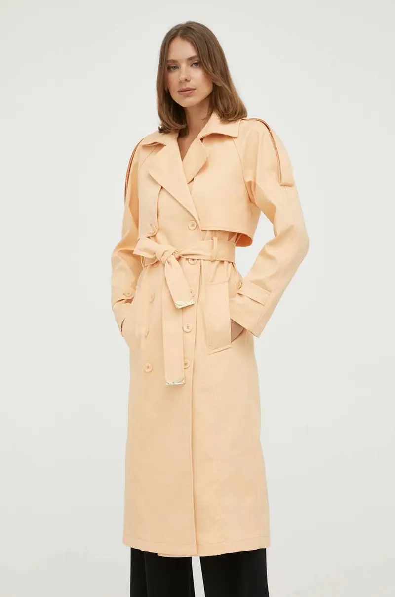 PATRIZIA PEPE Trench Donna Arancione 2206412