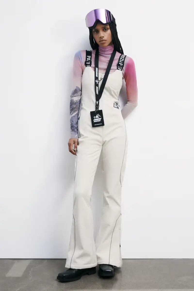 Tuta da sci Chimeric Mountains Bianco
