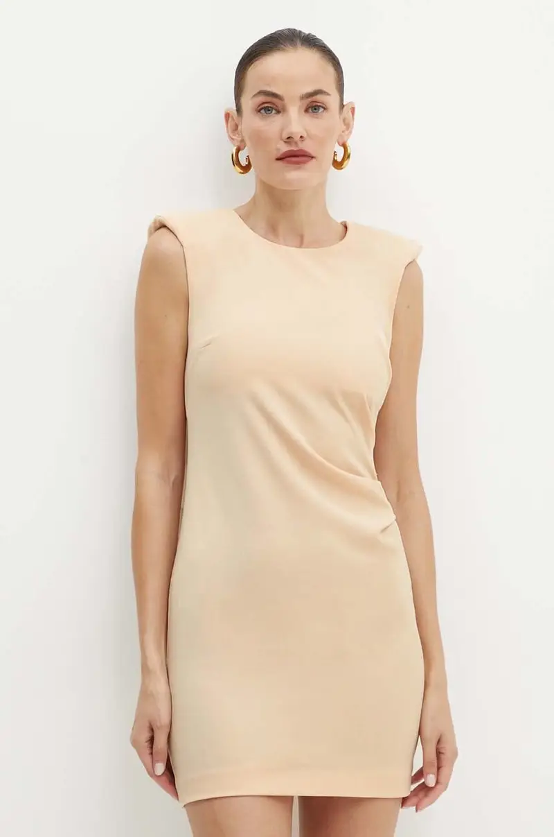 vestito colore beige 8A1363 A453