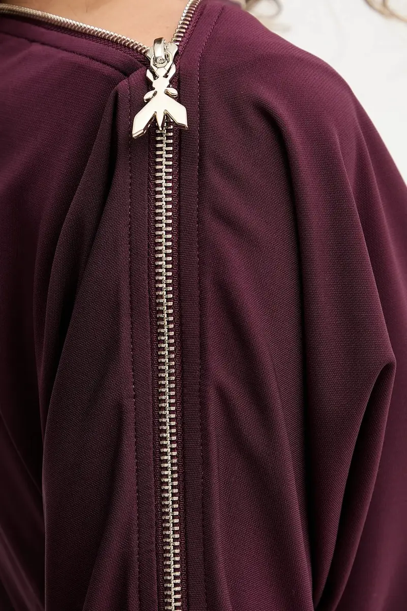 vestito colore granata 8A1501 J321 miniatura 5