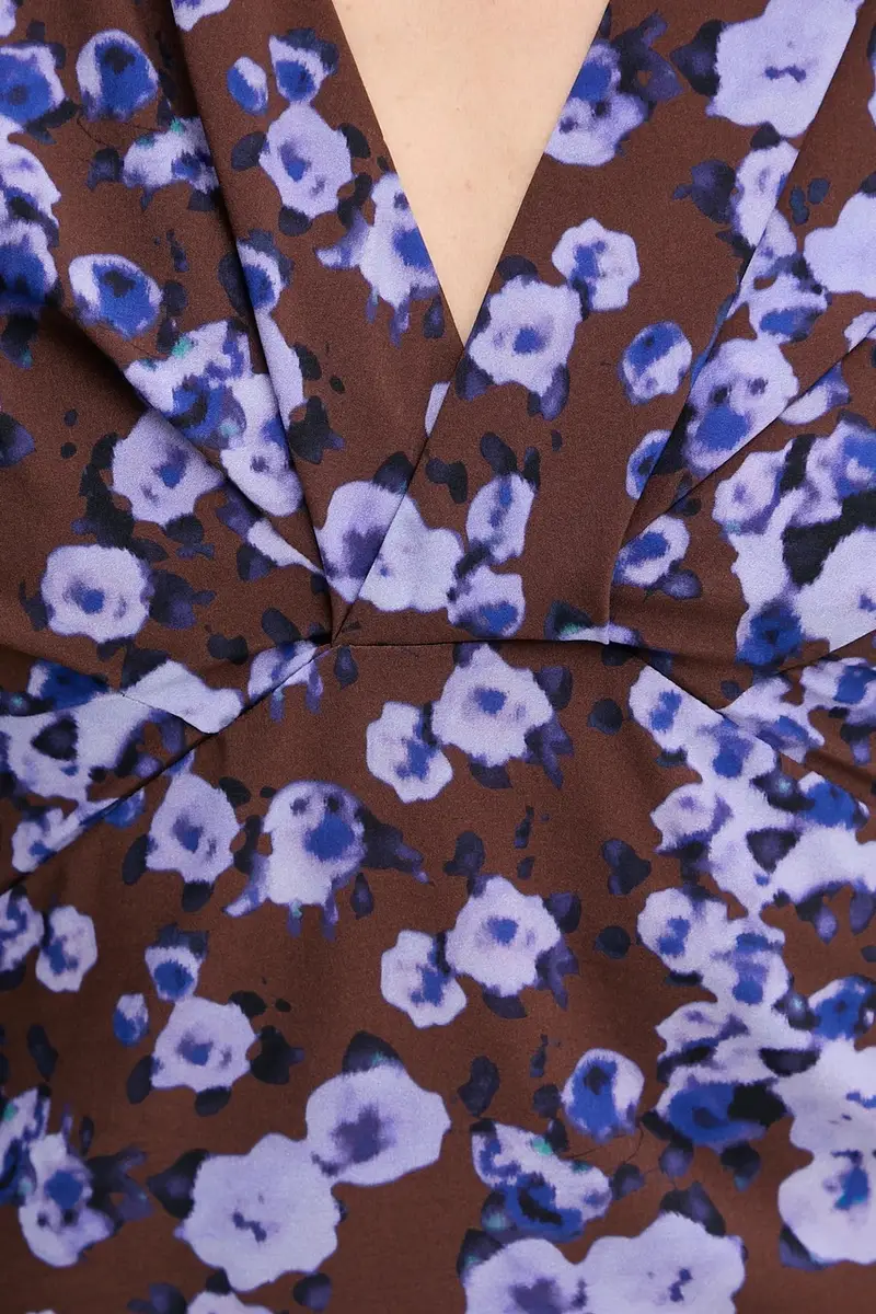 vestito colore marrone 8A1581 A636 miniatura 5