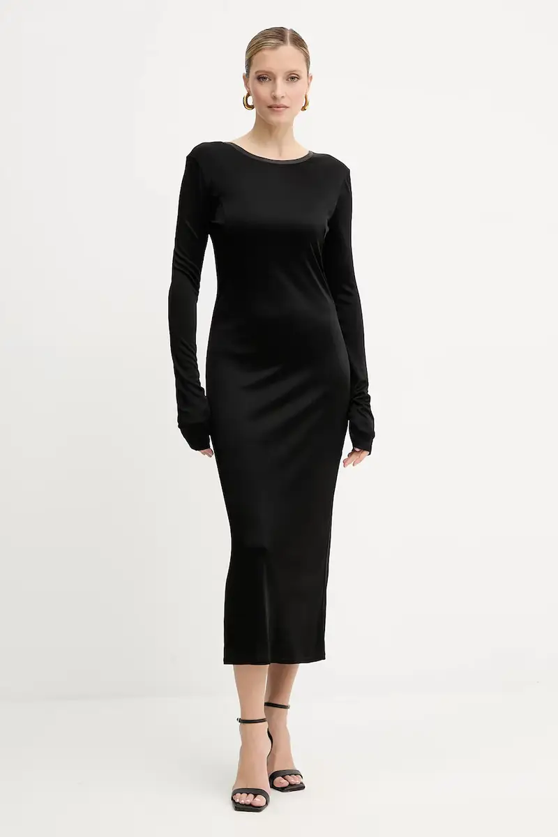 vestito colore nero 8A1505 J303