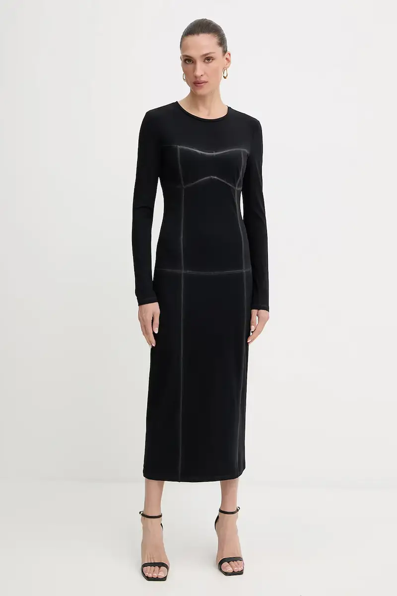 vestito colore nero 8A1523 J129